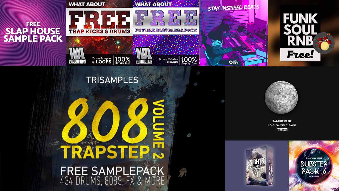 Tổng hợp Sample Pack miễn phí 100% | Học FL Studio cơ bản