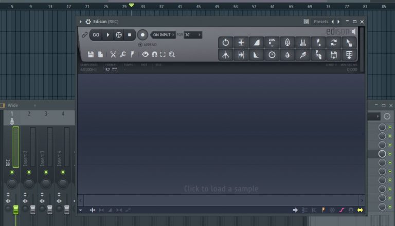 Cách lọc tạp âm Vocal trong FL Studio Edison-768x441